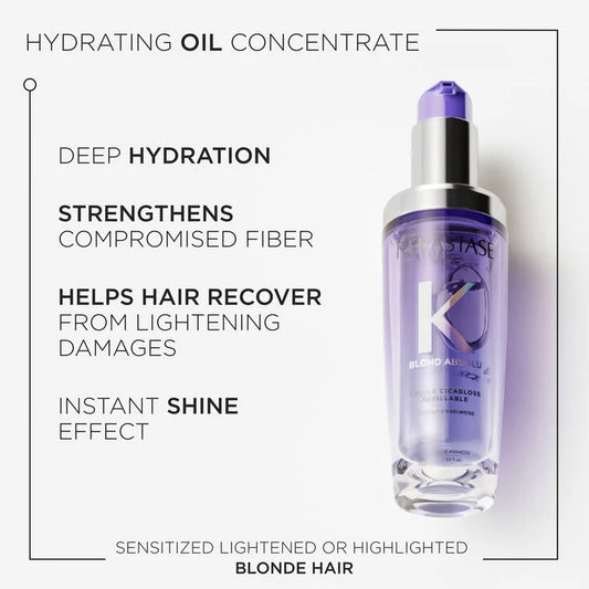 💜 Kérastase Blond Absolu L’Huile Cicaextreme Refillable Hair Oil – 75mL