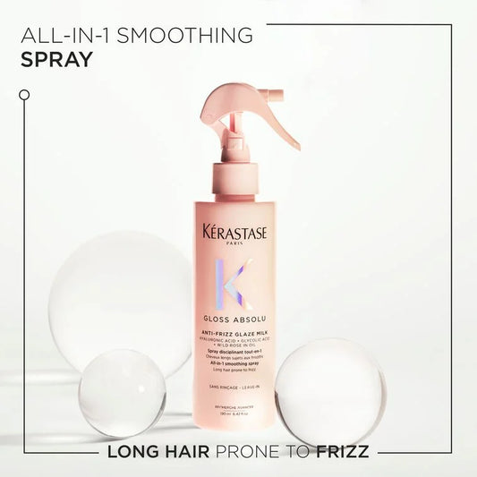 érastase Gloss Absolu Anti-Frizz Glaze Milk for long frizzy hair