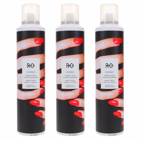 💨 R+Co VICIOUS Strong Hold Flexible Hairspray – 9.5 oz / 280 ml