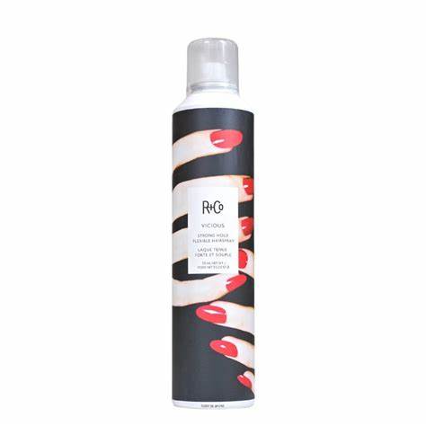 💨 R+Co VICIOUS Strong Hold Flexible Hairspray – 9.5 oz / 280 ml