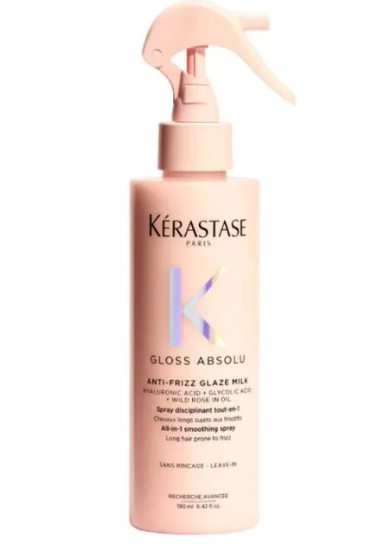 érastase Gloss Absolu Anti-Frizz Glaze Milk for long frizzy hair