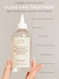 Pure Lamellar Vitality rinse treatment for glass-like shine