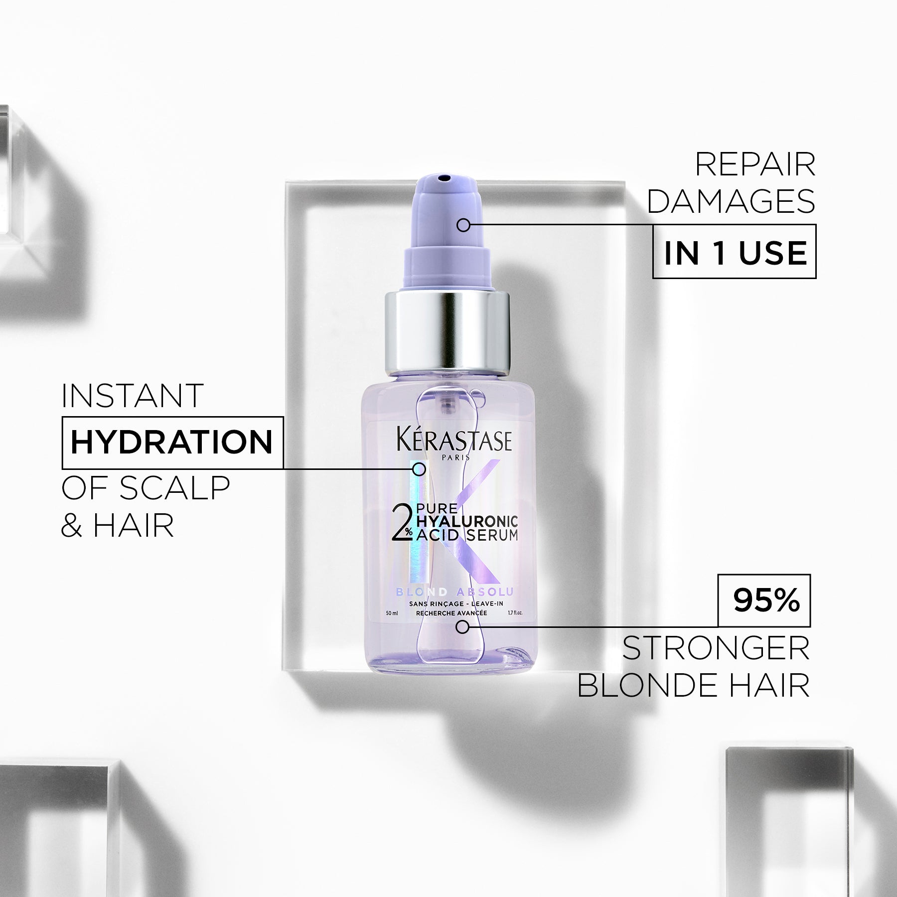 Kérastase Blonde Hyaluronic Acid serum for blonde hair