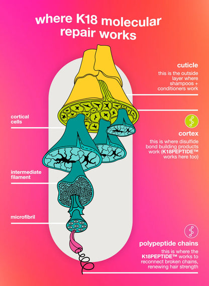 K18 Biomimetic Hairscience full product range campaign
