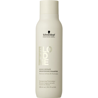 Schwarzkopf BlondMe Bond Repair Brightening Shampoo 300ml for blonde hair