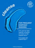 K18 Damage Shield pH Protective Shampoo 250ml on blue background