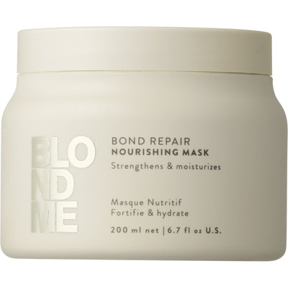 Schwarzkopf BlondMe Bond Repair Nourishing Mask 200ml deep moisture treatment