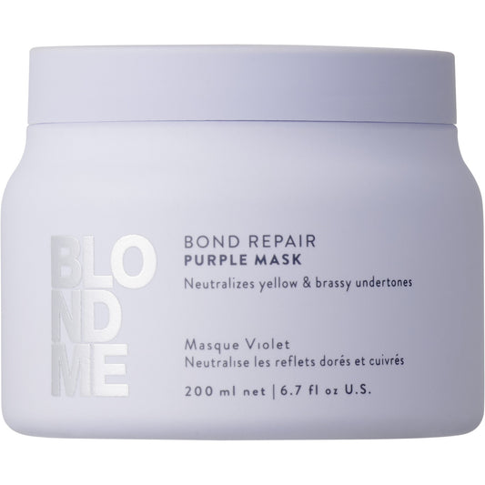 Schwarzkopf BlondMe Bond Repair Purple Mask 200ml deep toning treatment