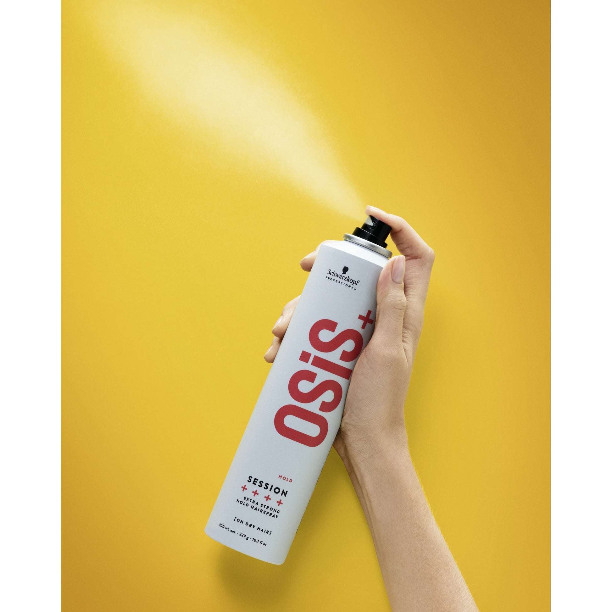 Schwarzkopf OSiS+ Session extreme fast drying hairspray for long lasting styles