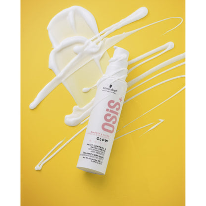 Schwarzkopf OSiS+ Glow frizz control and shine serum for smooth glossy hair