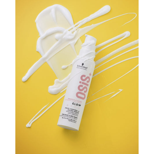 Schwarzkopf OSiS+ Glow frizz control and shine serum for smooth glossy hair