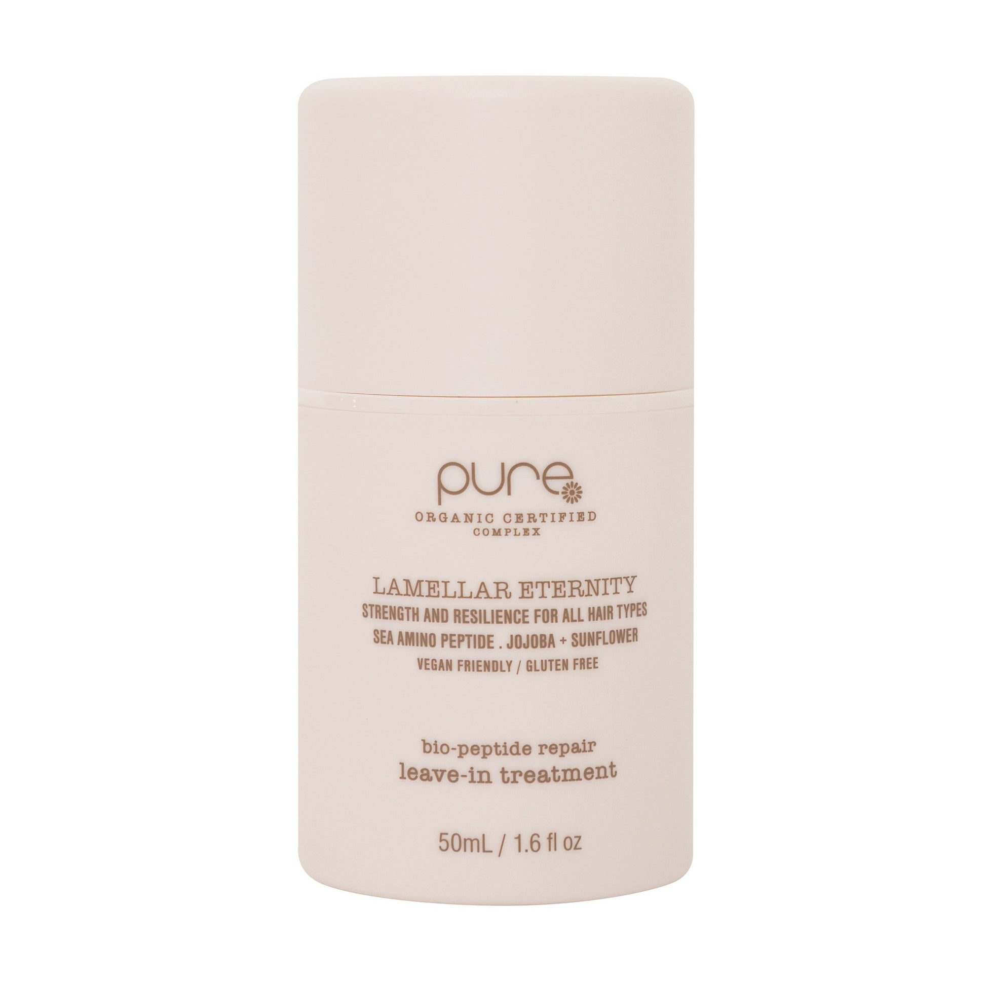 Pure Lamellar Eternity leave-in treatment for weightless softness
