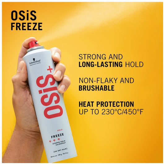 Schwarzkopf OSiS+ Elastic flexible light hold hairspray for natural movement