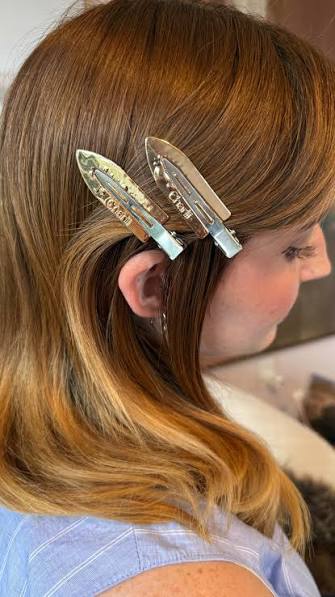 Charlii Limited Edition Fringe Clips hair accessories