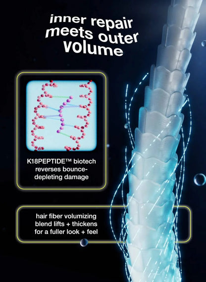 K18 AstroLift Reparative Volume Spray 118ml floating product shot